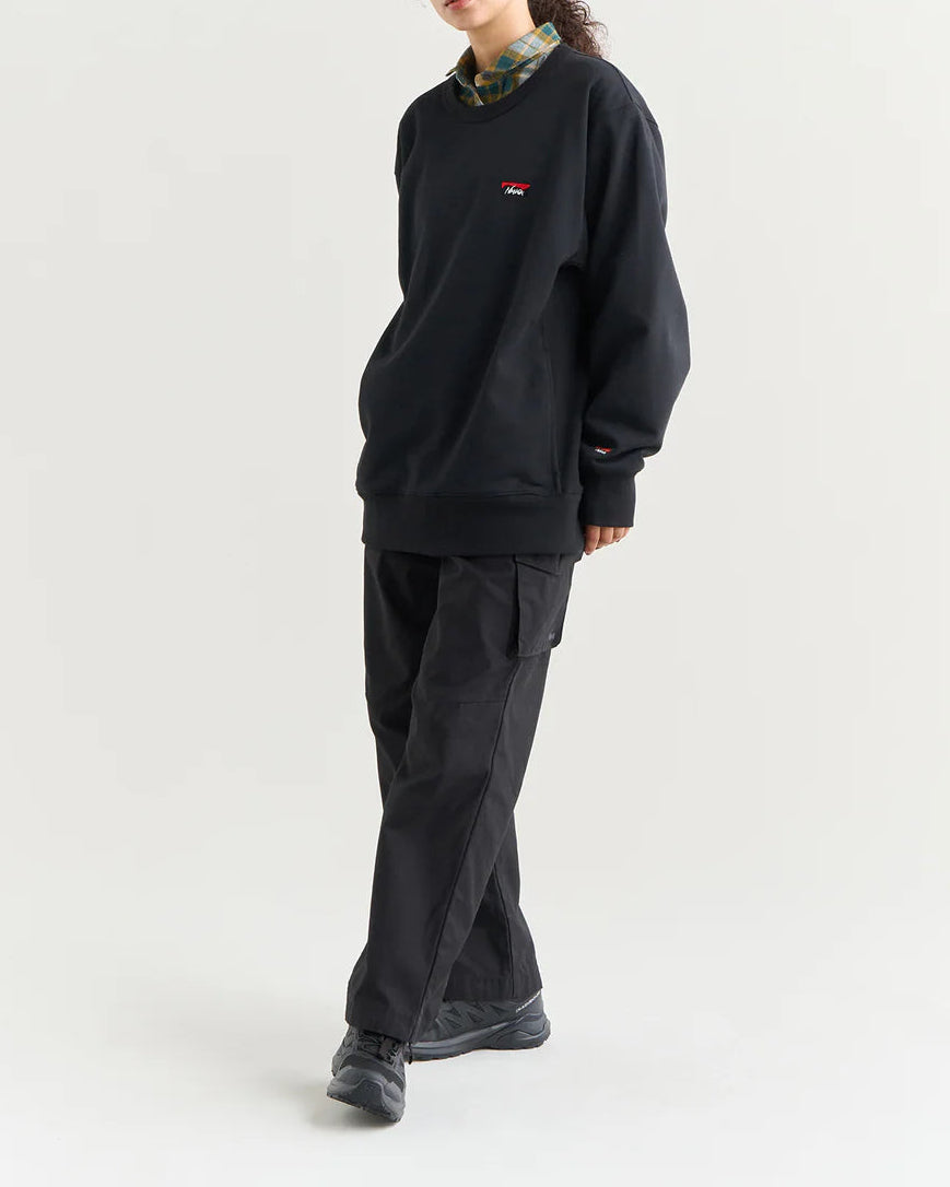 NANGA / ECO HYBRID MINI BOX LOGO EMBROIDERY SWEATSHIRT