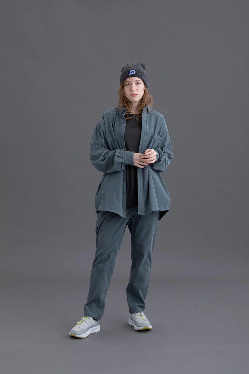 PAPERSKY / HIKE&BIKE CAVE CORDUROY BIG SHIRT