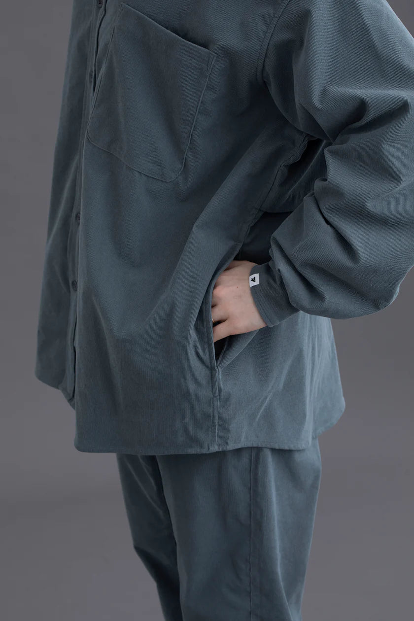 PAPERSKY / HIKE&BIKE CAVE CORDUROY BIG SHIRT