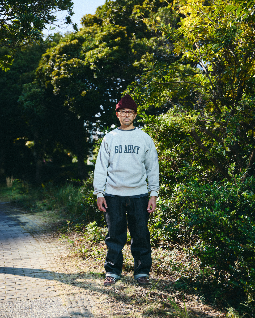 BUZZ RICKSON'S / GO ARMY SWEAT