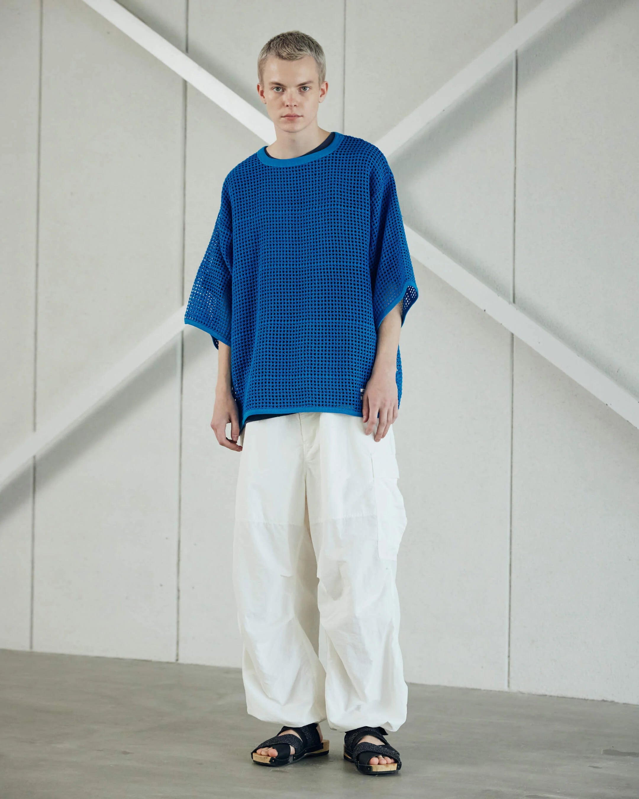ARMY TWILL / Cotton Mesh Tee