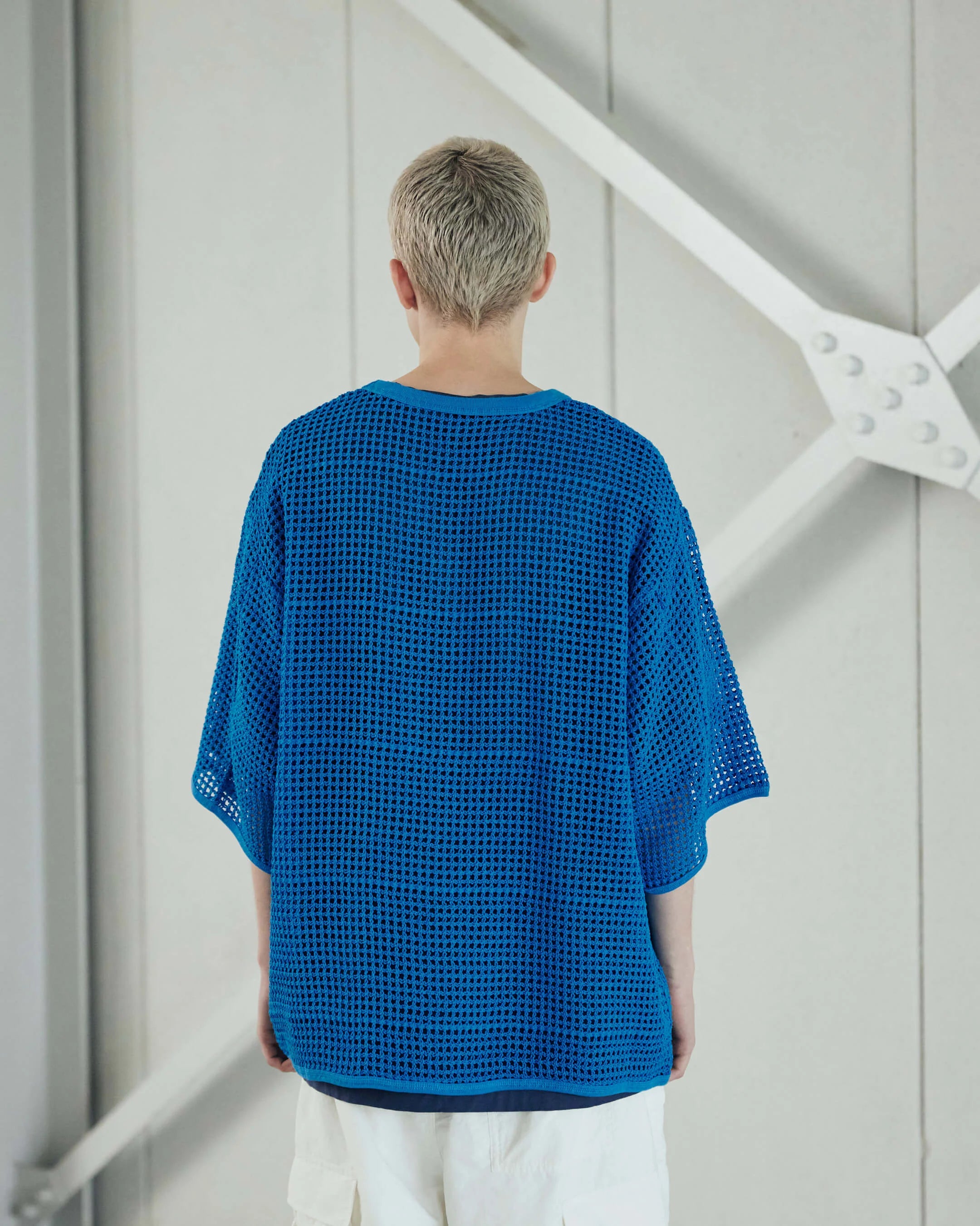 ARMY TWILL / Cotton Mesh Tee