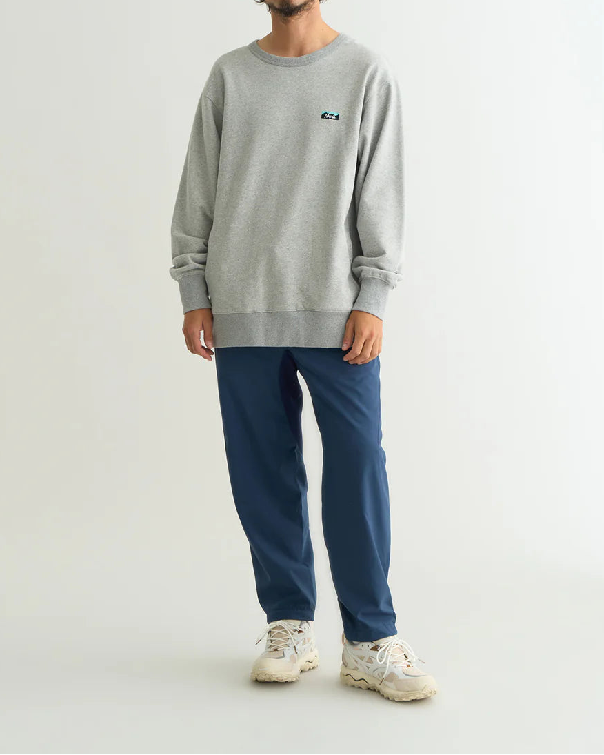 NANGA / ECO HYBRID MINI BOX LOGO EMBROIDERY SWEATSHIRT