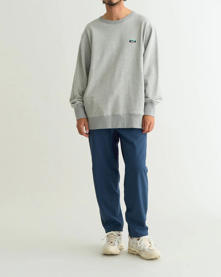 NANGA / ECO HYBRID MINI BOX LOGO EMBROIDERY SWEATSHIRT
