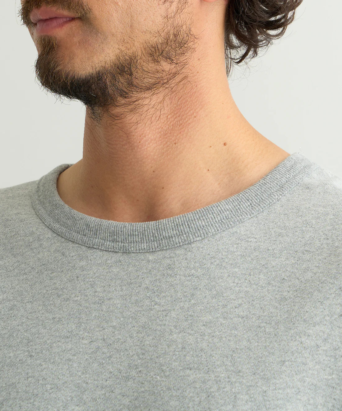 NANGA / ECO HYBRID MINI BOX LOGO EMBROIDERY SWEATSHIRT
