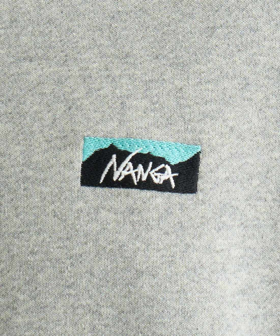 NANGA / ECO HYBRID MINI BOX LOGO EMBROIDERY SWEATSHIRT