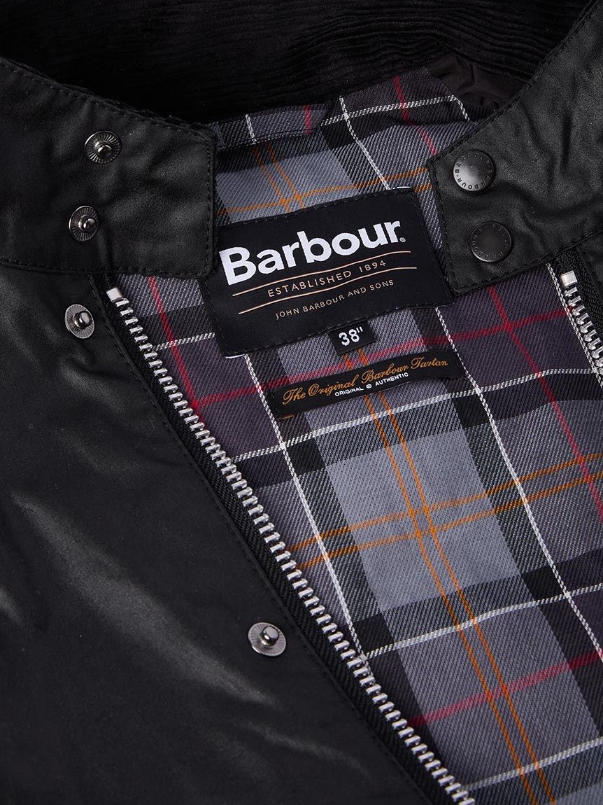 Barbour /【TRANSPORT / トランスポート】スタンドカラー ワックス ブルゾン