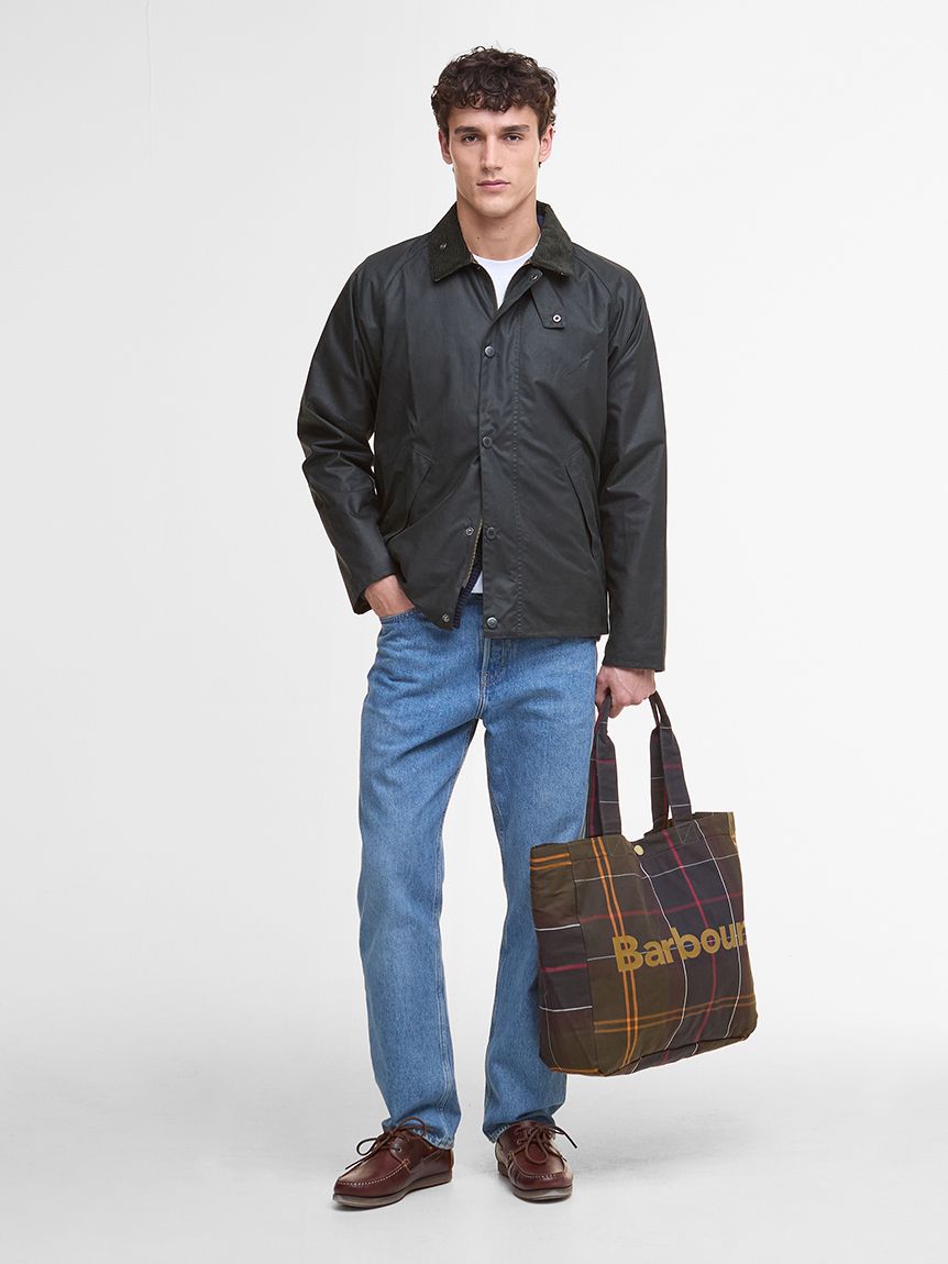 Barbour / telfield tartan tote bag