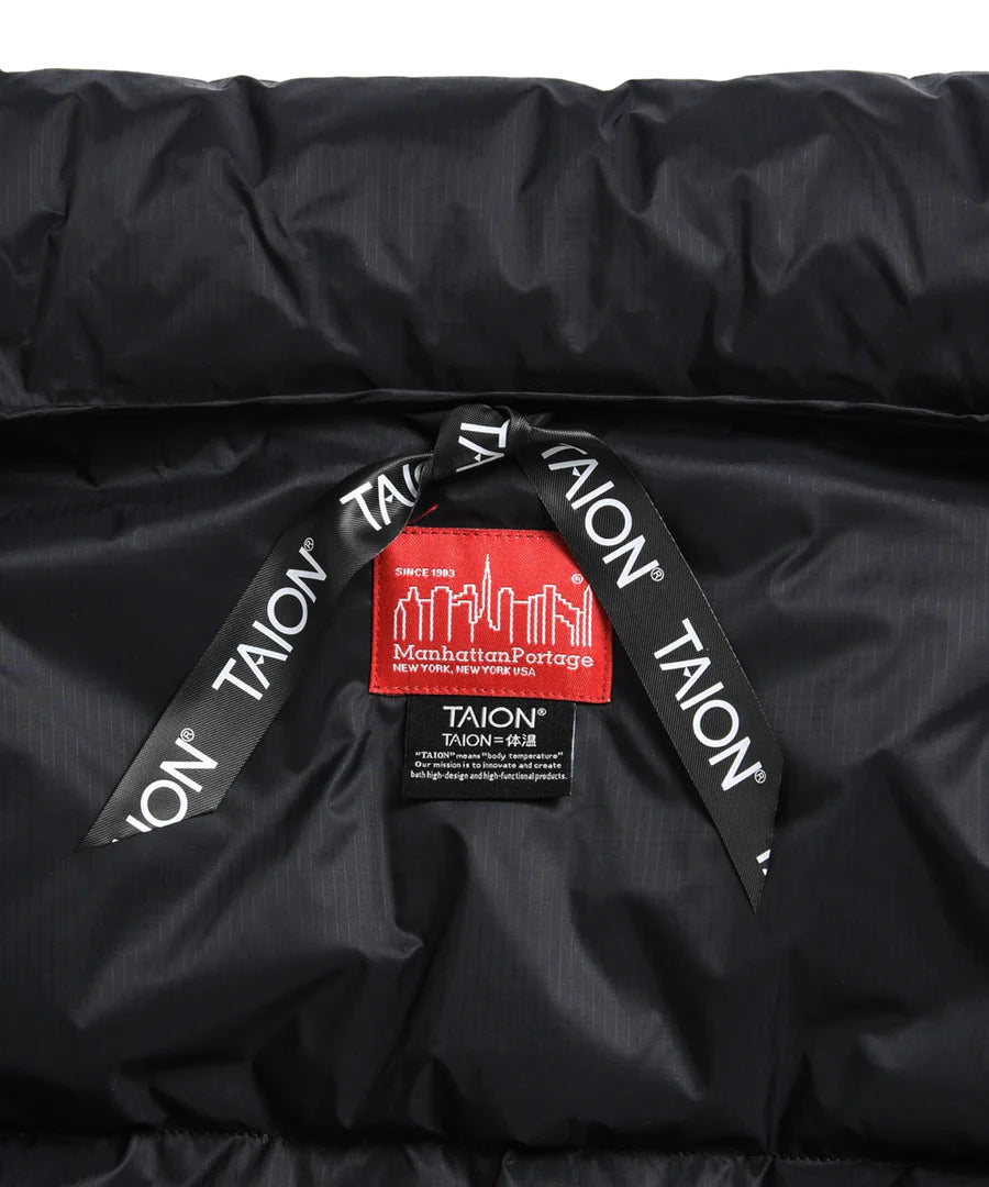 TAION / SOFT-SHELL VOLUME DOWN JACKET