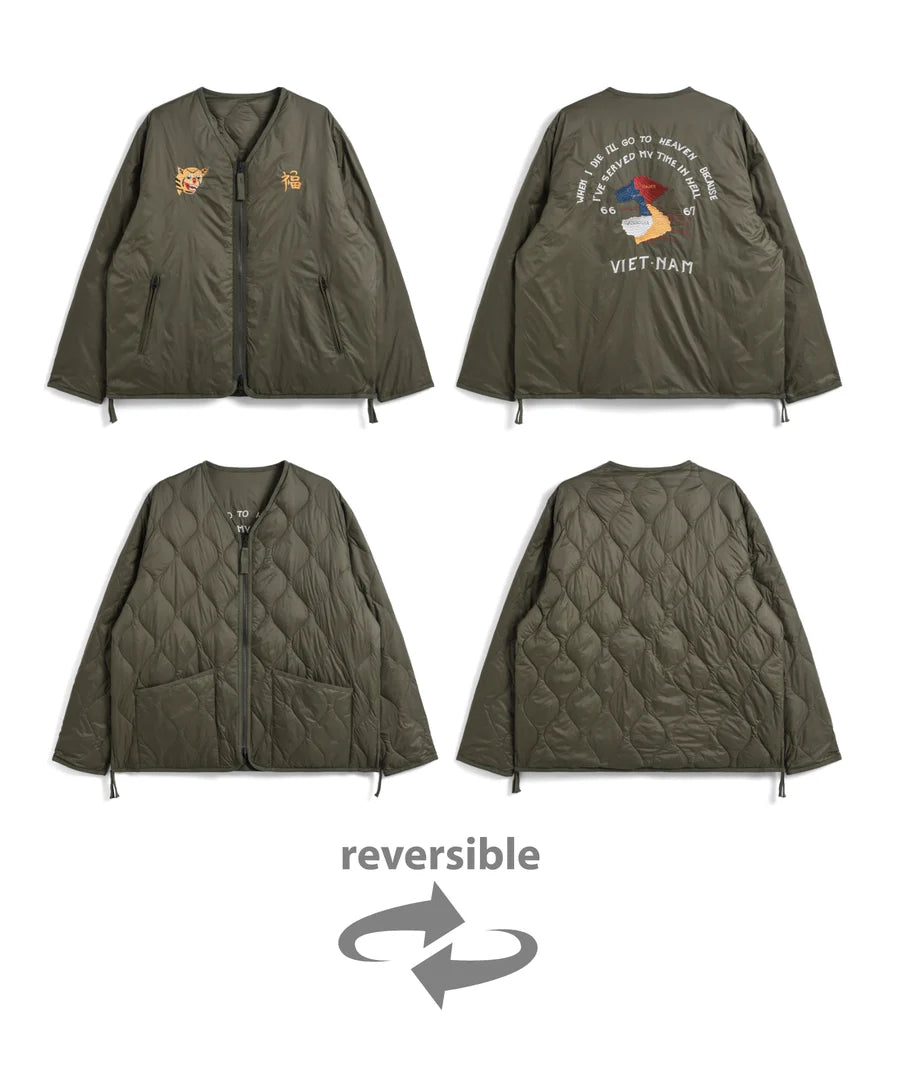 TAION / REVERSIBLE "VETJAN" DOWN JACKET】