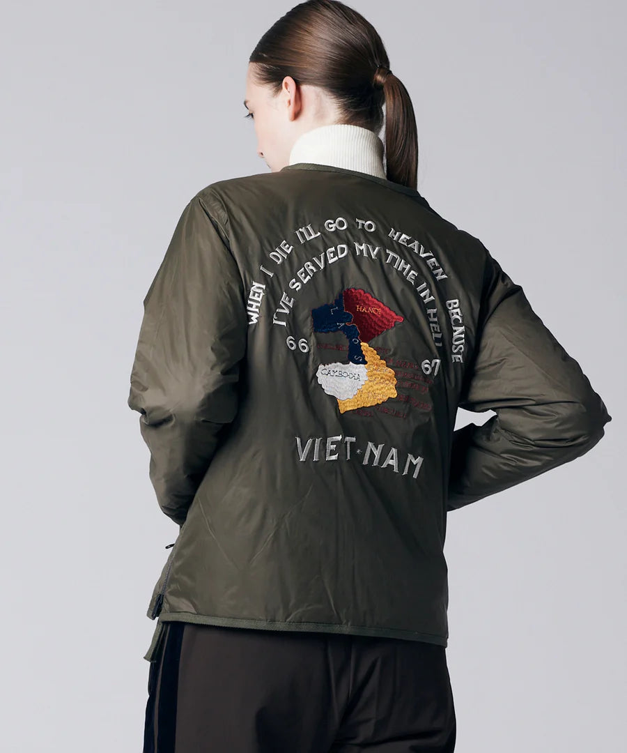 TAION / REVERSIBLE "VETJAN" DOWN JACKET】