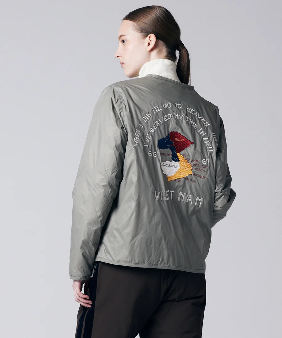 TAION / REVERSIBLE "VETJAN" DOWN JACKET】