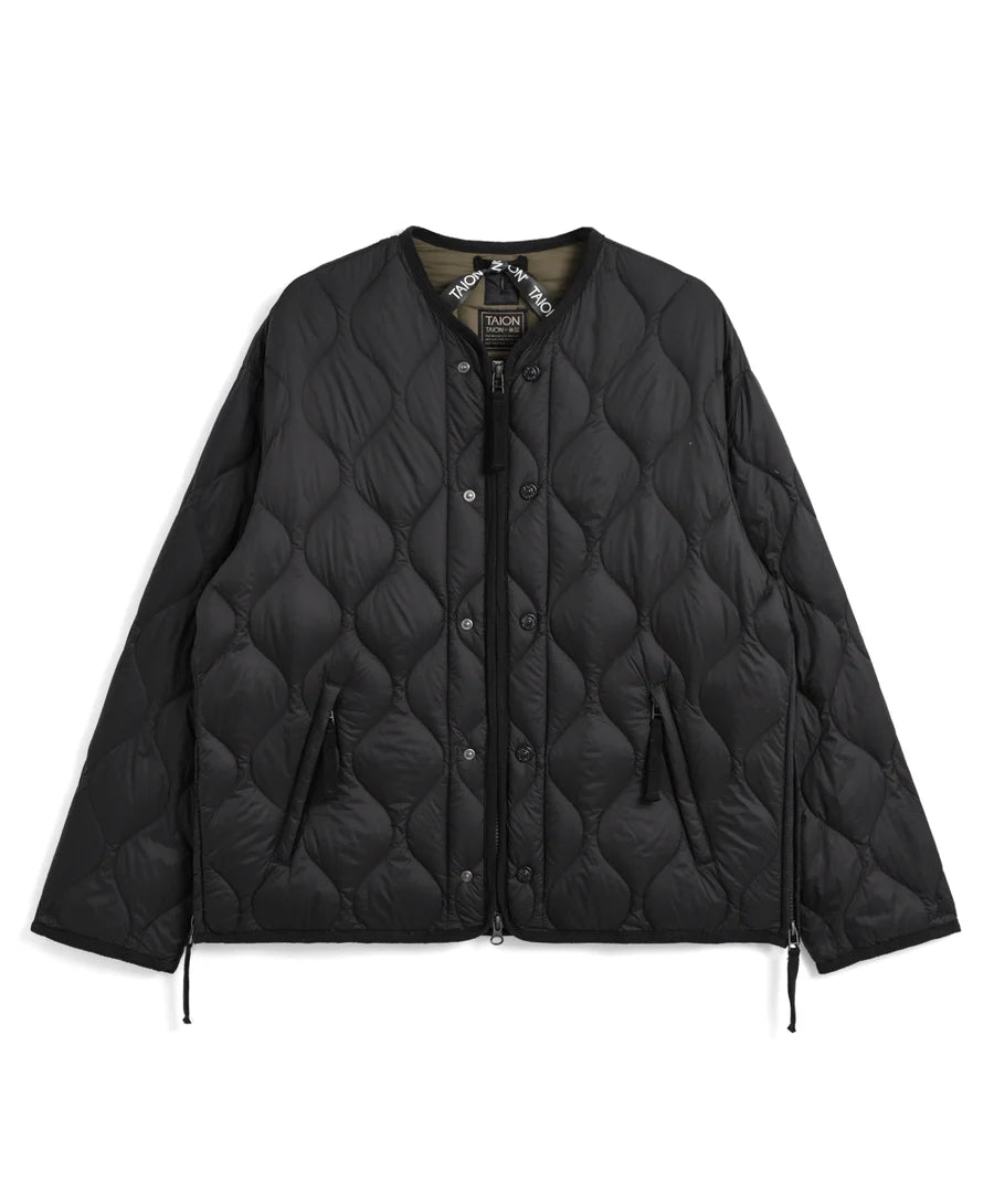 TAION / 【WOMEN】MILITARY M65 LINER W-ZIP SHORT DOWN JKT(SOFT SHELL)