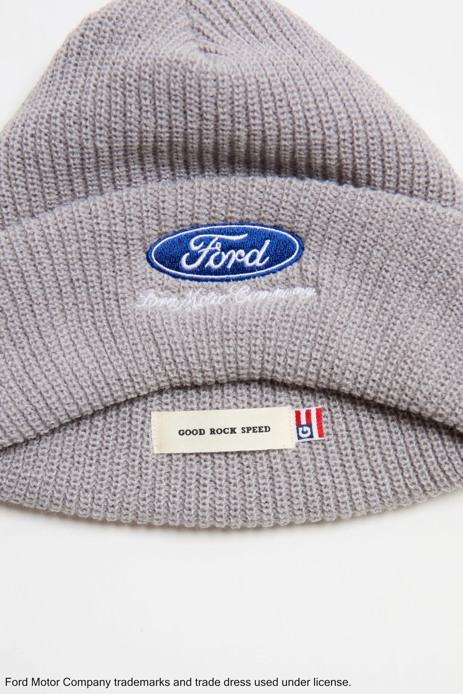 GOOD ROCK SPEED / LOGO KNIT CAP