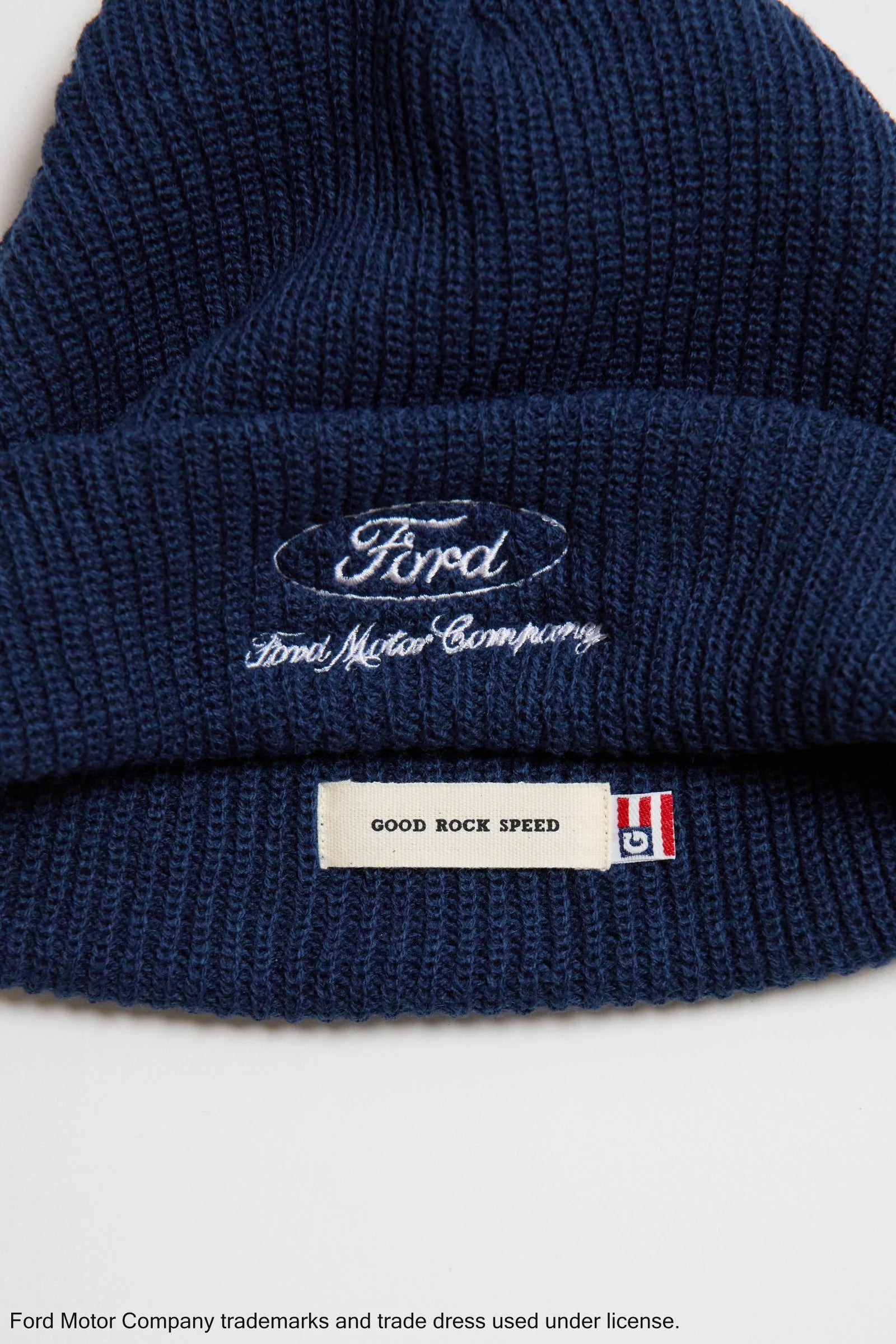 GOOD ROCK SPEED / LOGO KNIT CAP