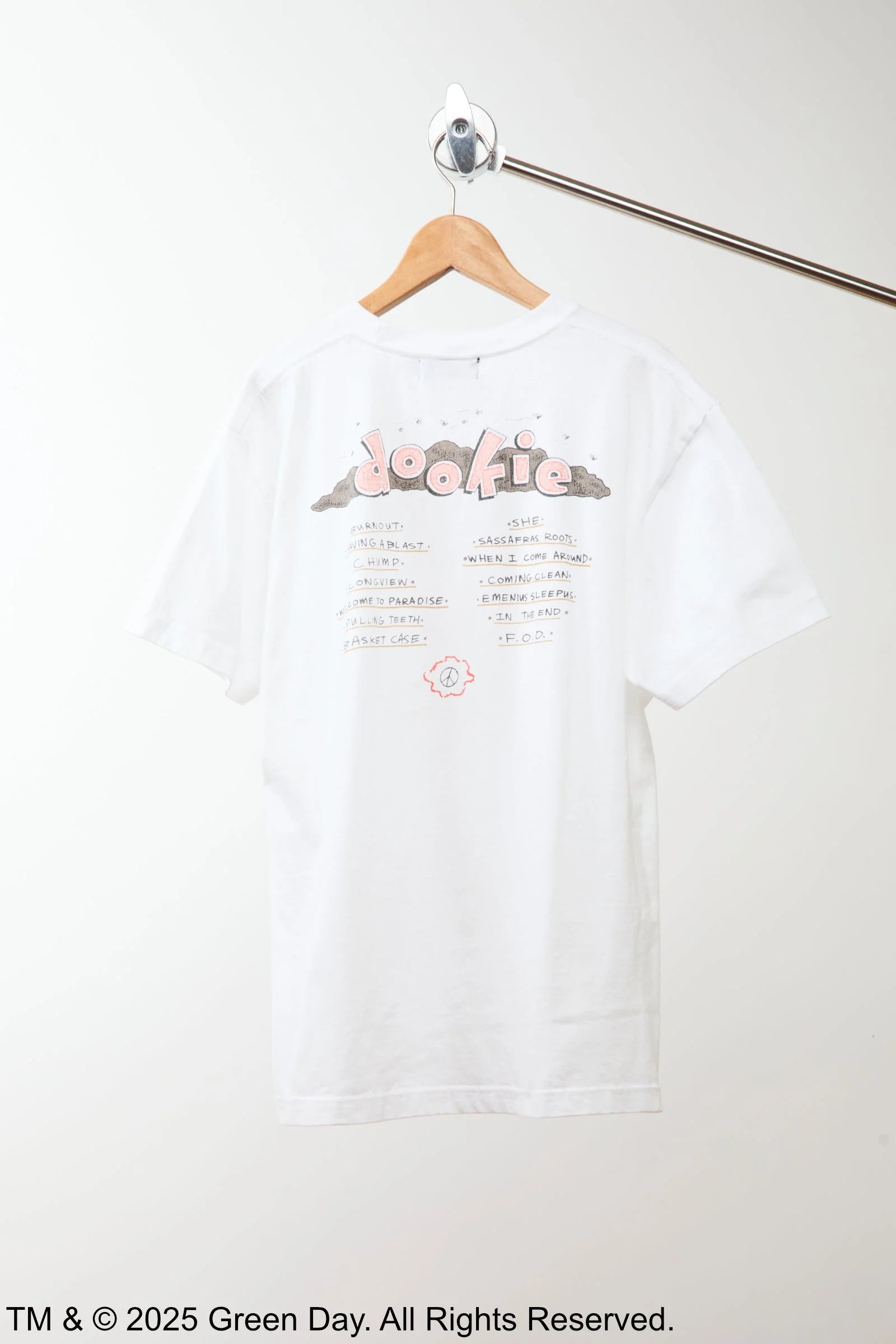 GOOD ROCK SPEED / GREEN DAY DOOKIE T-SHIRT