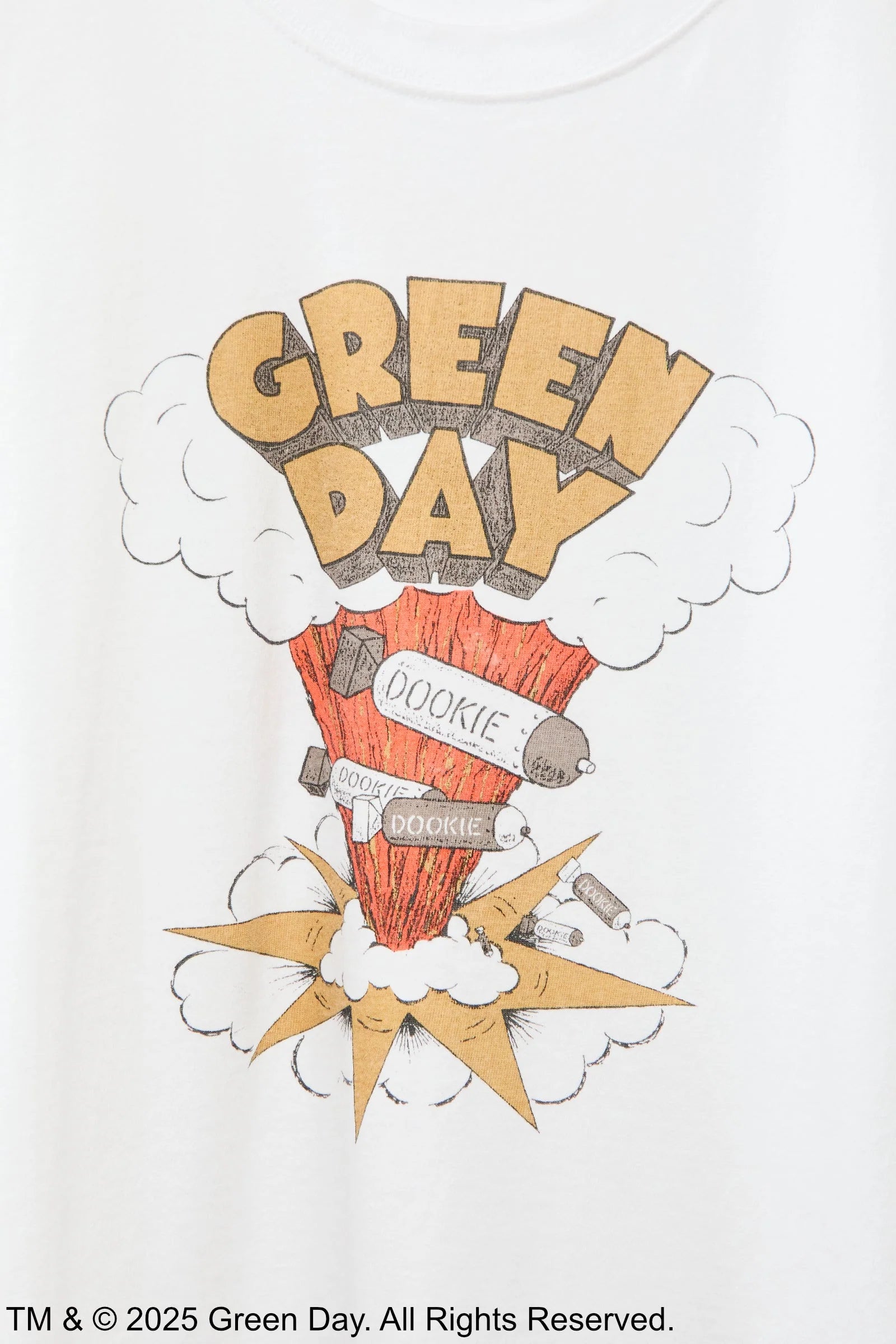 GOOD ROCK SPEED / GREEN DAY DOOKIE T-SHIRT