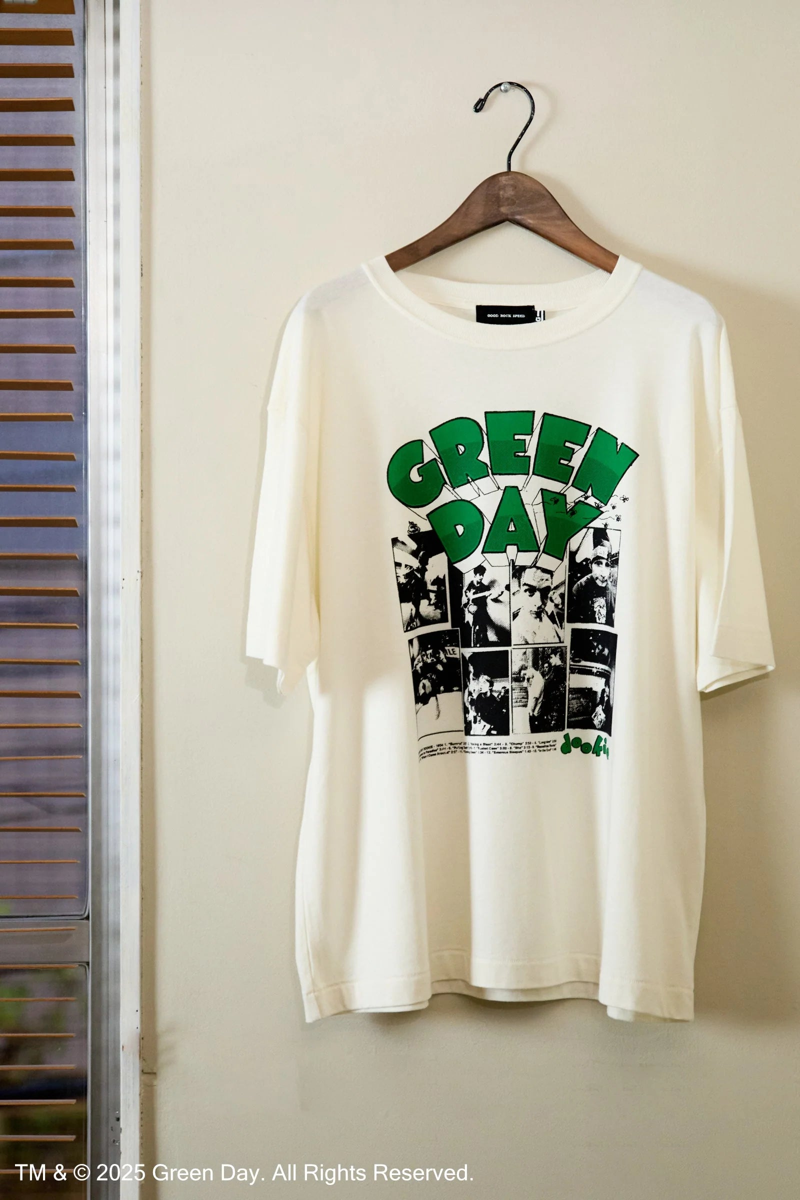 GOOD ROCK SPEED / GREEN DAY DOOKIE BIG T-SHIRT