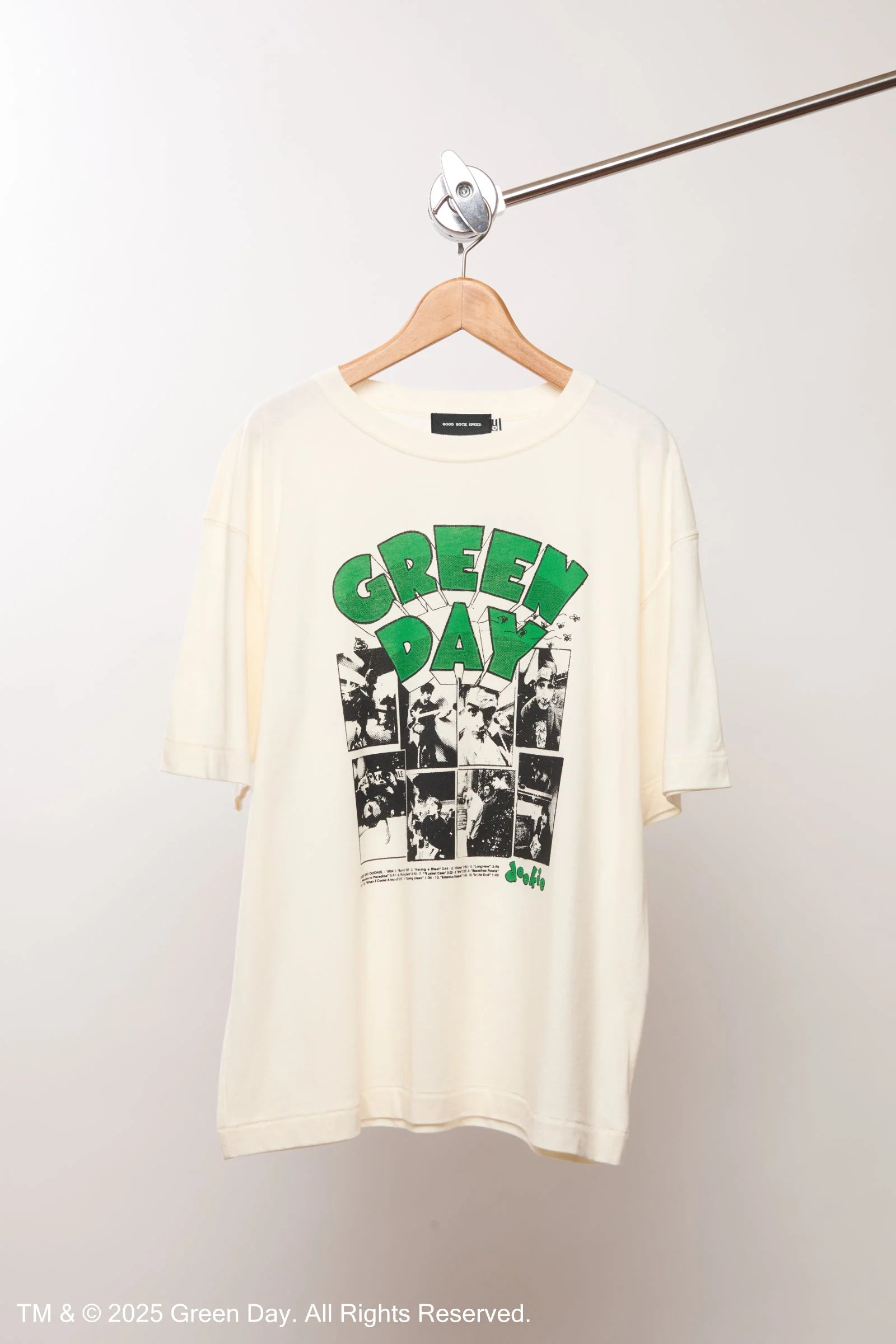 GOOD ROCK SPEED / GREEN DAY DOOKIE BIG T-SHIRT