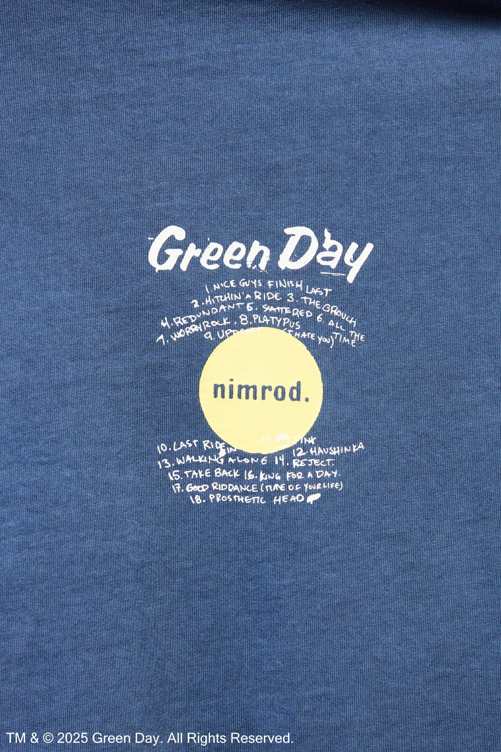 GOOD ROCK SPEED / GREEN DAY NIMROD BIG LS T-SHIRT