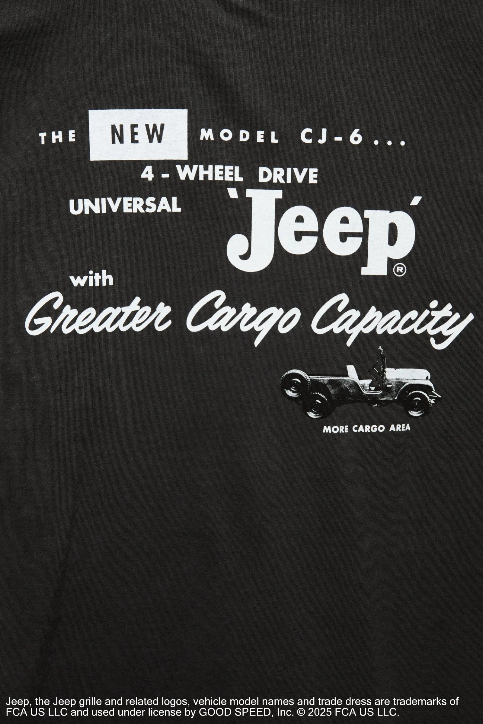 GOOD ROCK SPEED / JEEP BIG T-SHIRT
