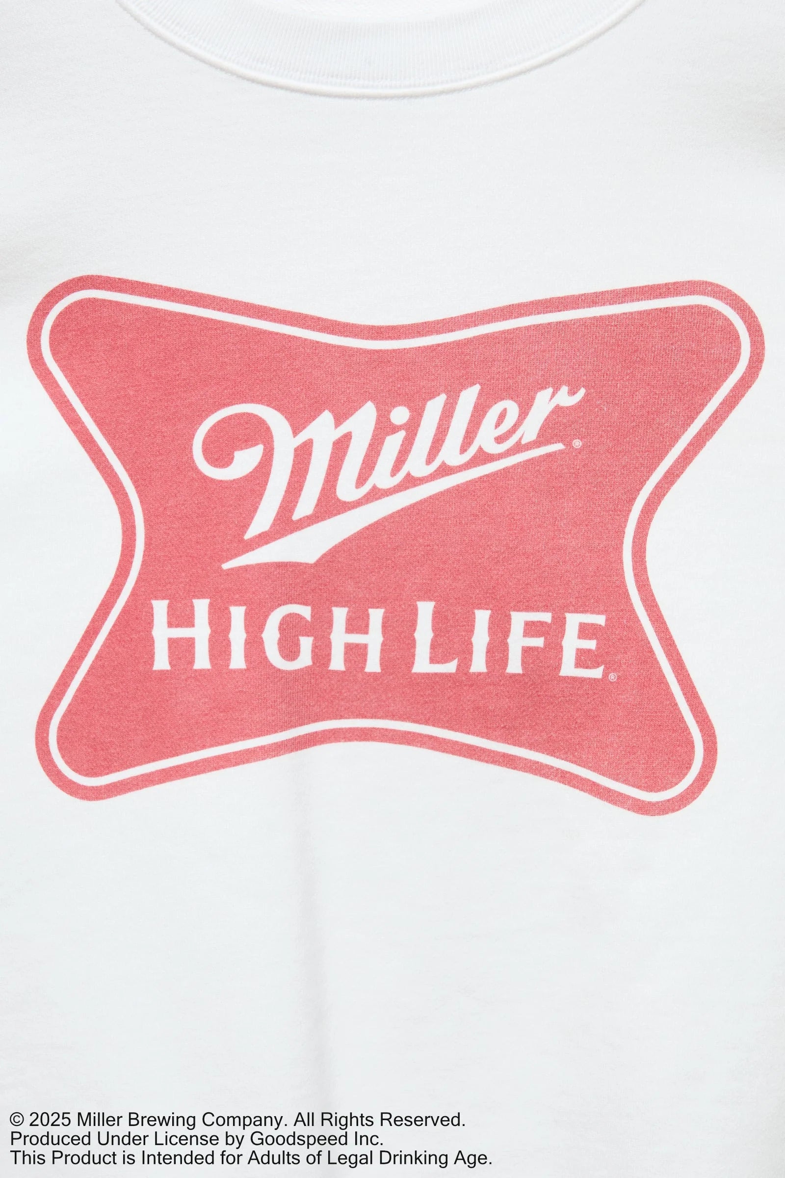 GOOD ROCK SPEED / MILLER LOGO SWEAT