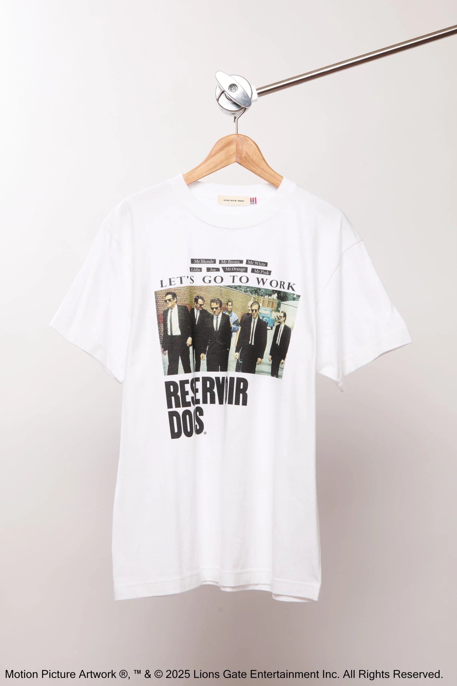 GOOD ROCK SPEED / RESERVOIR DOGS PHOTO ART T-SHIRT