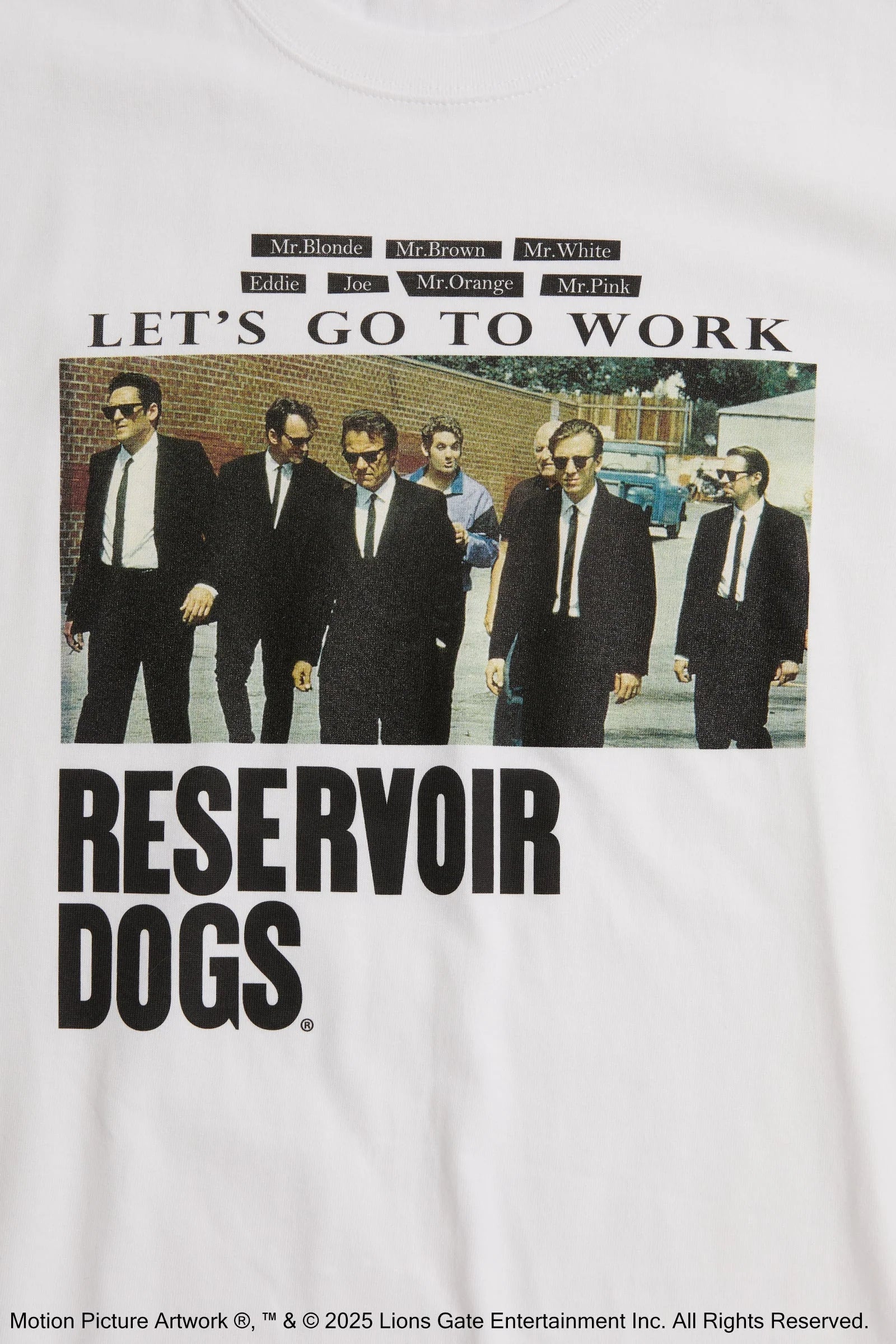 GOOD ROCK SPEED / RESERVOIR DOGS PHOTO ART T-SHIRT