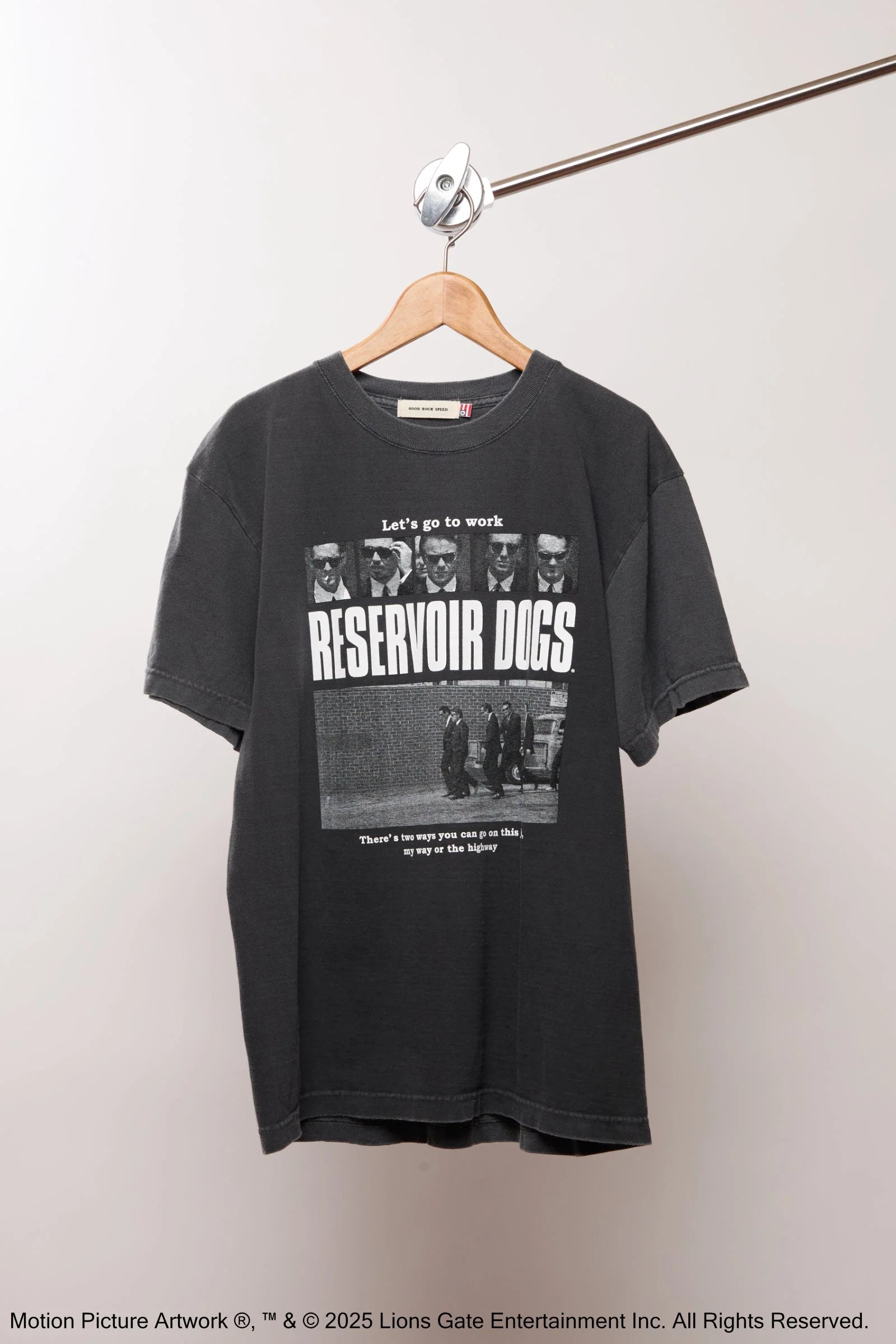 GOOD ROCK SPEED / RESERVOIR DOGS PHOTO ART T-SHIRT