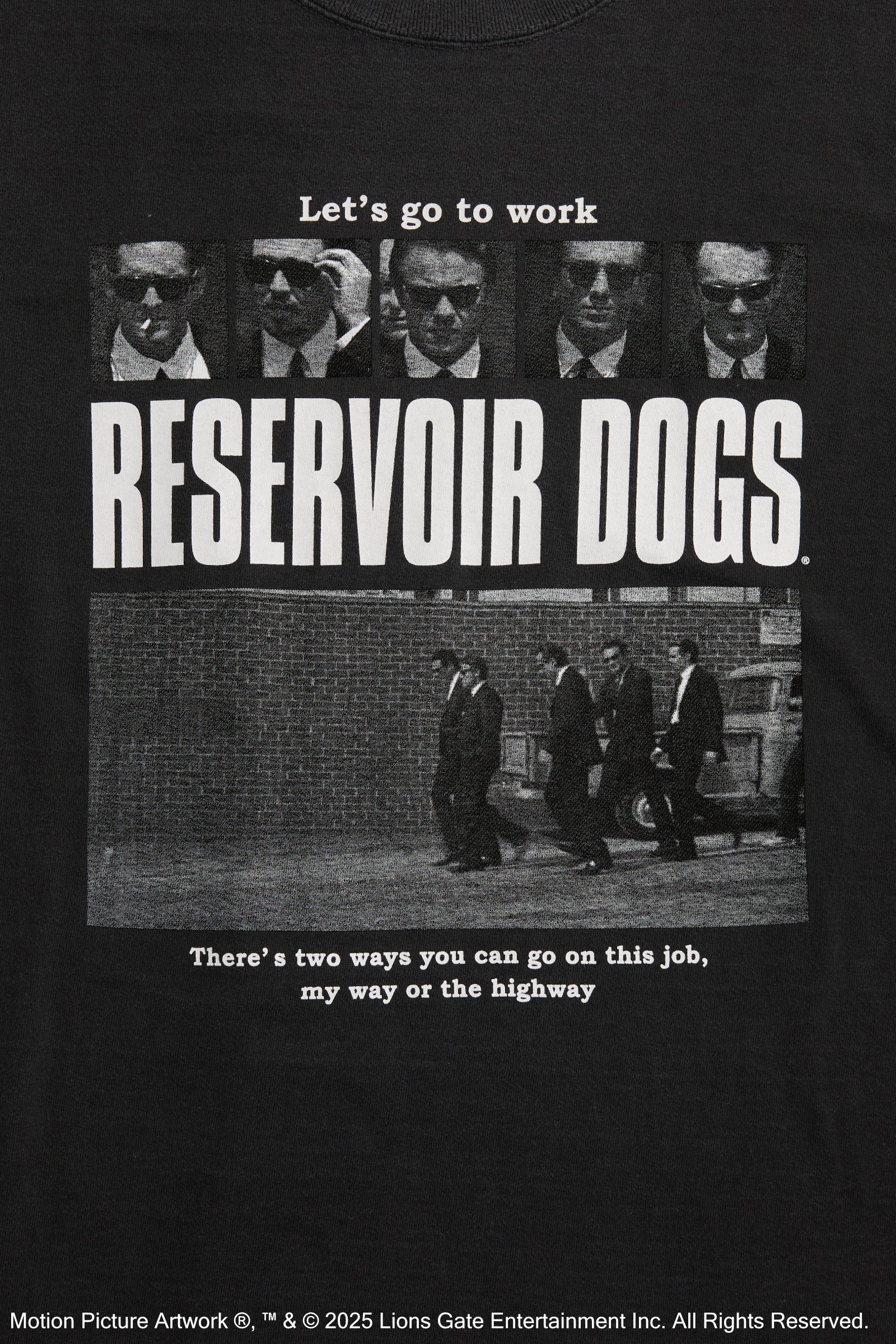 GOOD ROCK SPEED / RESERVOIR DOGS PHOTO ART T-SHIRT