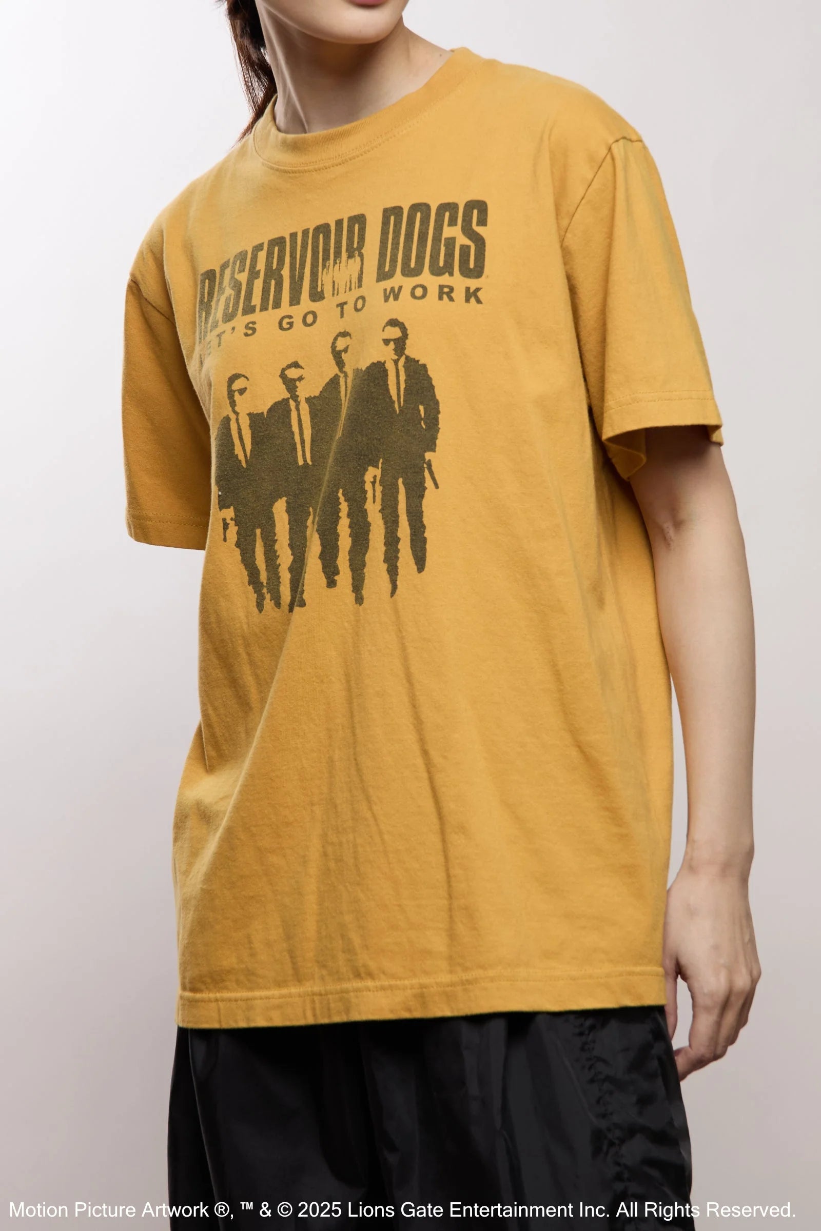 GOOD ROCK SPEED / RESERVOIR DOGS PIGMENT ART T-SHIRT