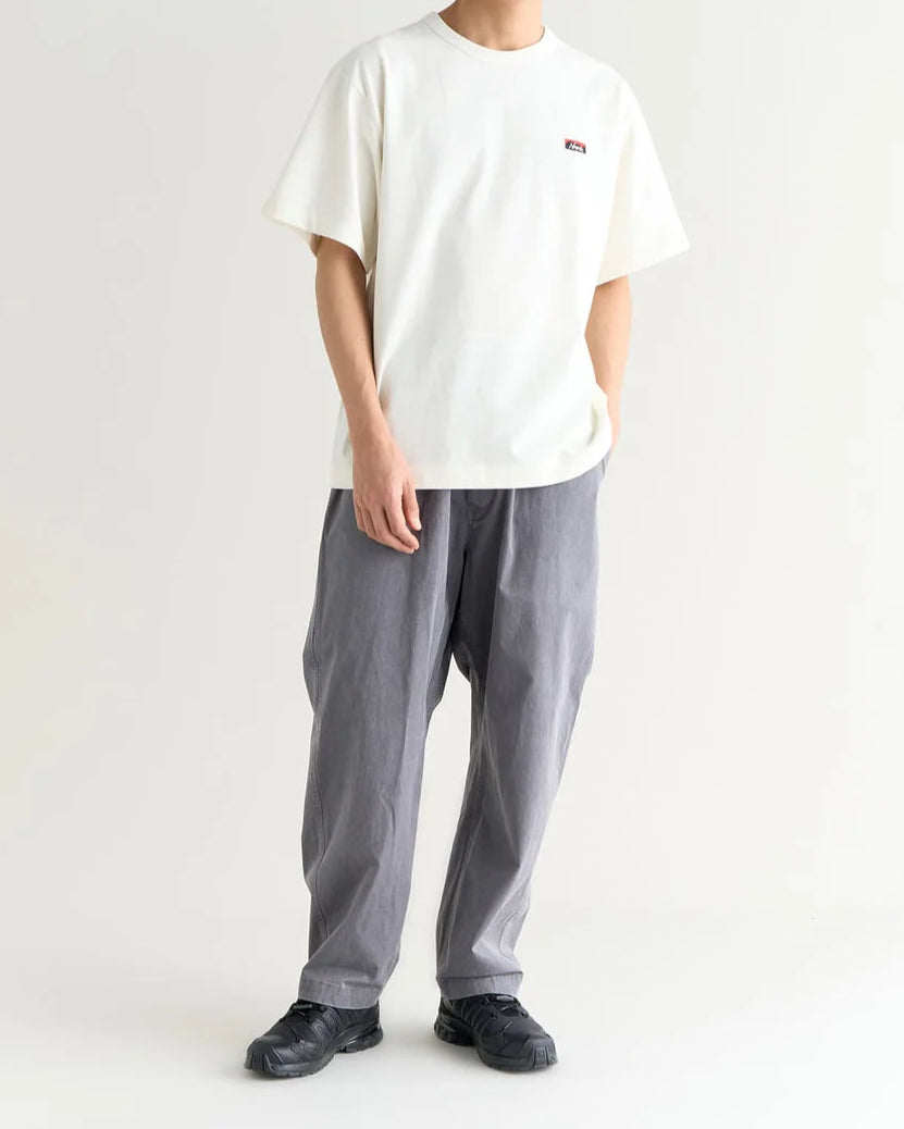 NANGA / ECO HYBRID BOX LOGO EMBROIDERY TEE