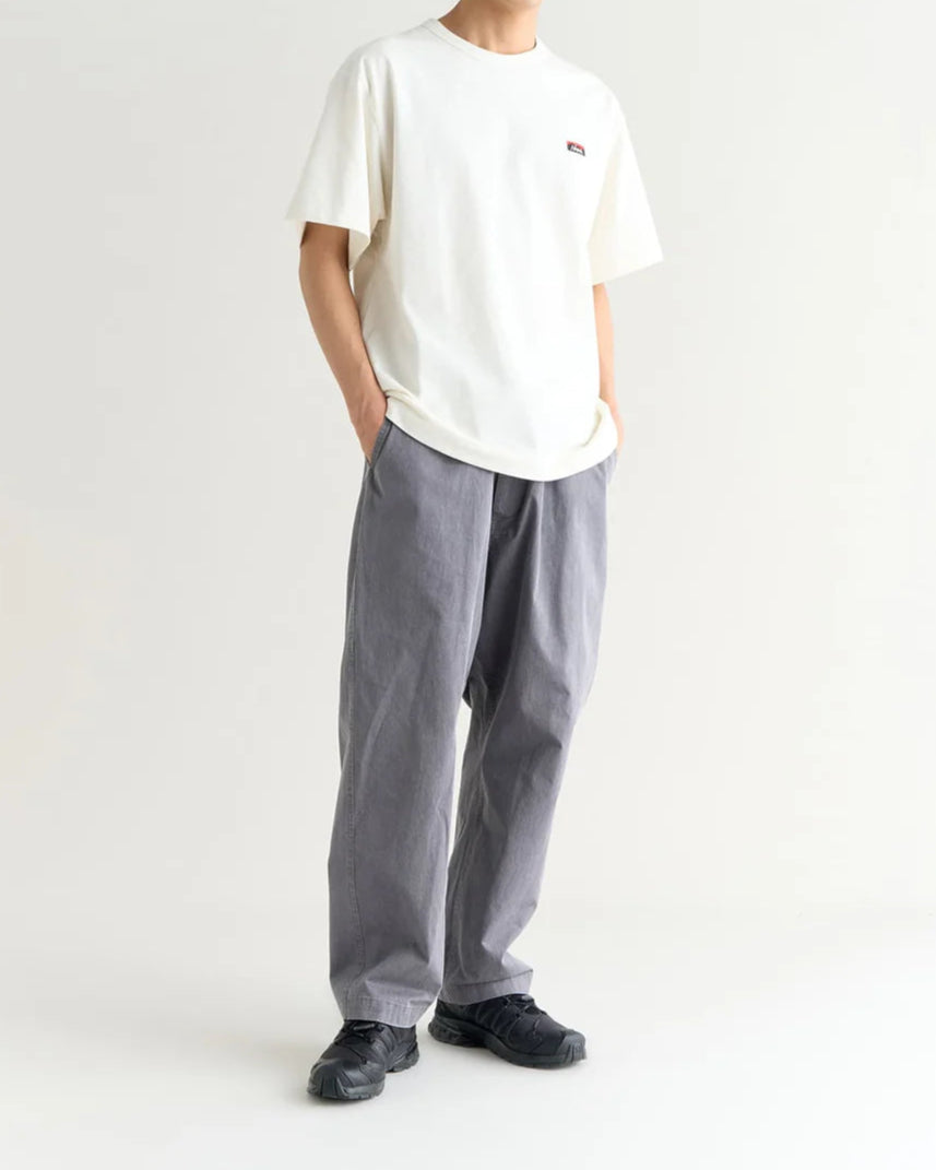 NANGA / ECO HYBRID BOX LOGO EMBROIDERY TEE