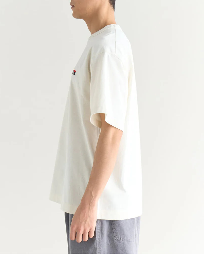 NANGA / ECO HYBRID BOX LOGO EMBROIDERY TEE