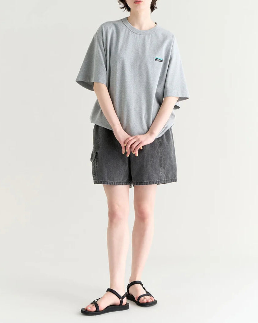 NANGA / ECO HYBRID BOX LOGO EMBROIDERY TEE