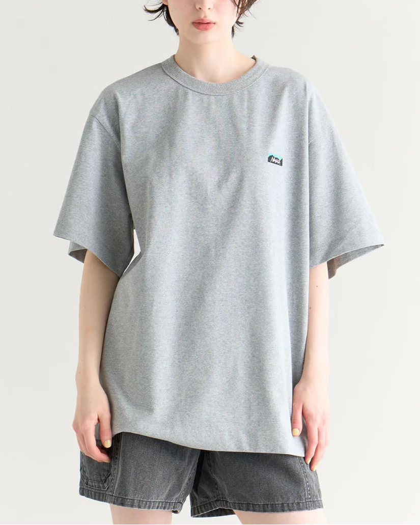 NANGA / ECO HYBRID BOX LOGO EMBROIDERY TEE