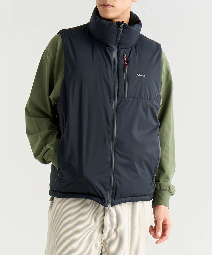 NANGA / AURORA TEX STAND COLLAR DOWN VEST
