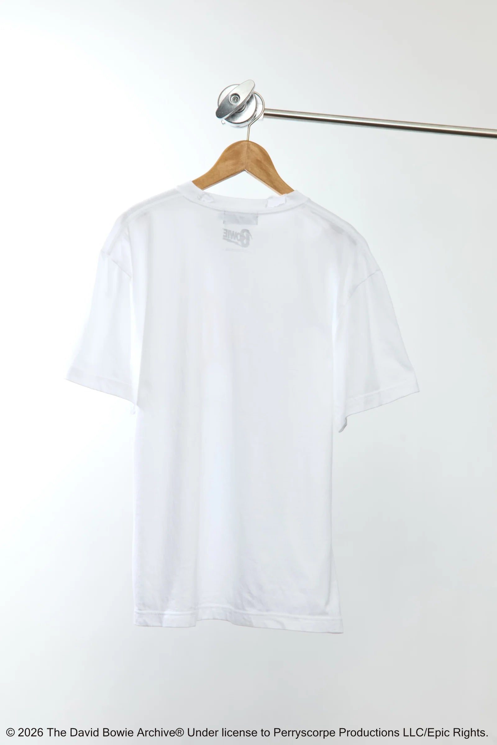 GOOD ROCK SPEED/ DAVID BOWIE DISTRESSED T-SHIRT