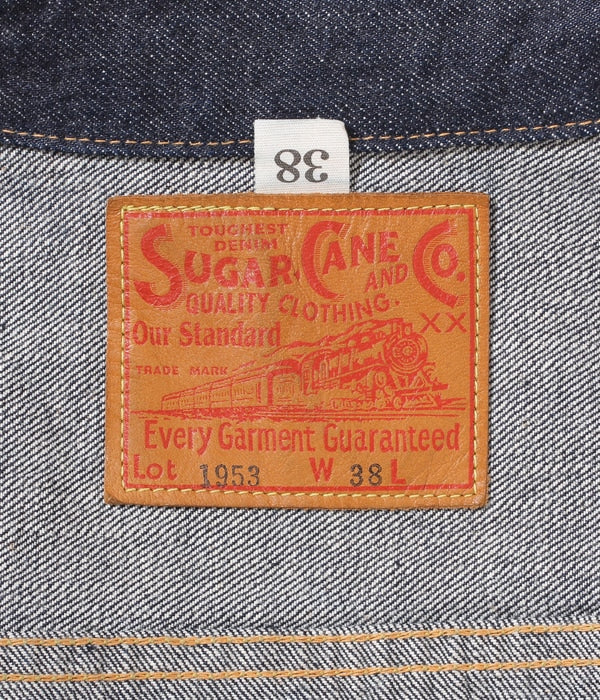 【再入荷】SUGAR CANE / 14.25oz. DENIM JACKET 1953 MODEL