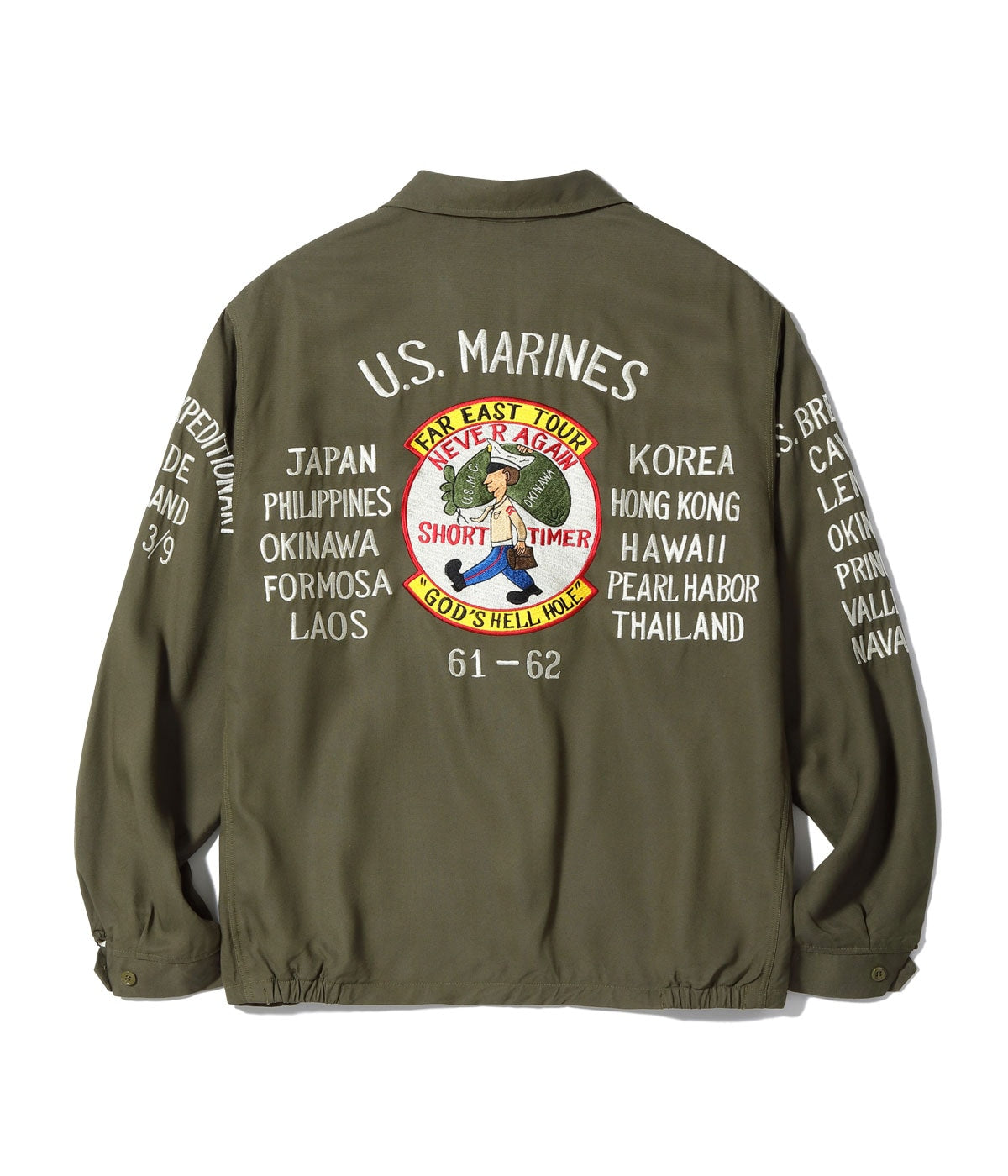 BUZZ RICKSON'S / Lot No. BR15715 / TOUR JACKET “U.S. MARINE CORPS 3rd MARINE EXPEDITIONARY BRIGADE”