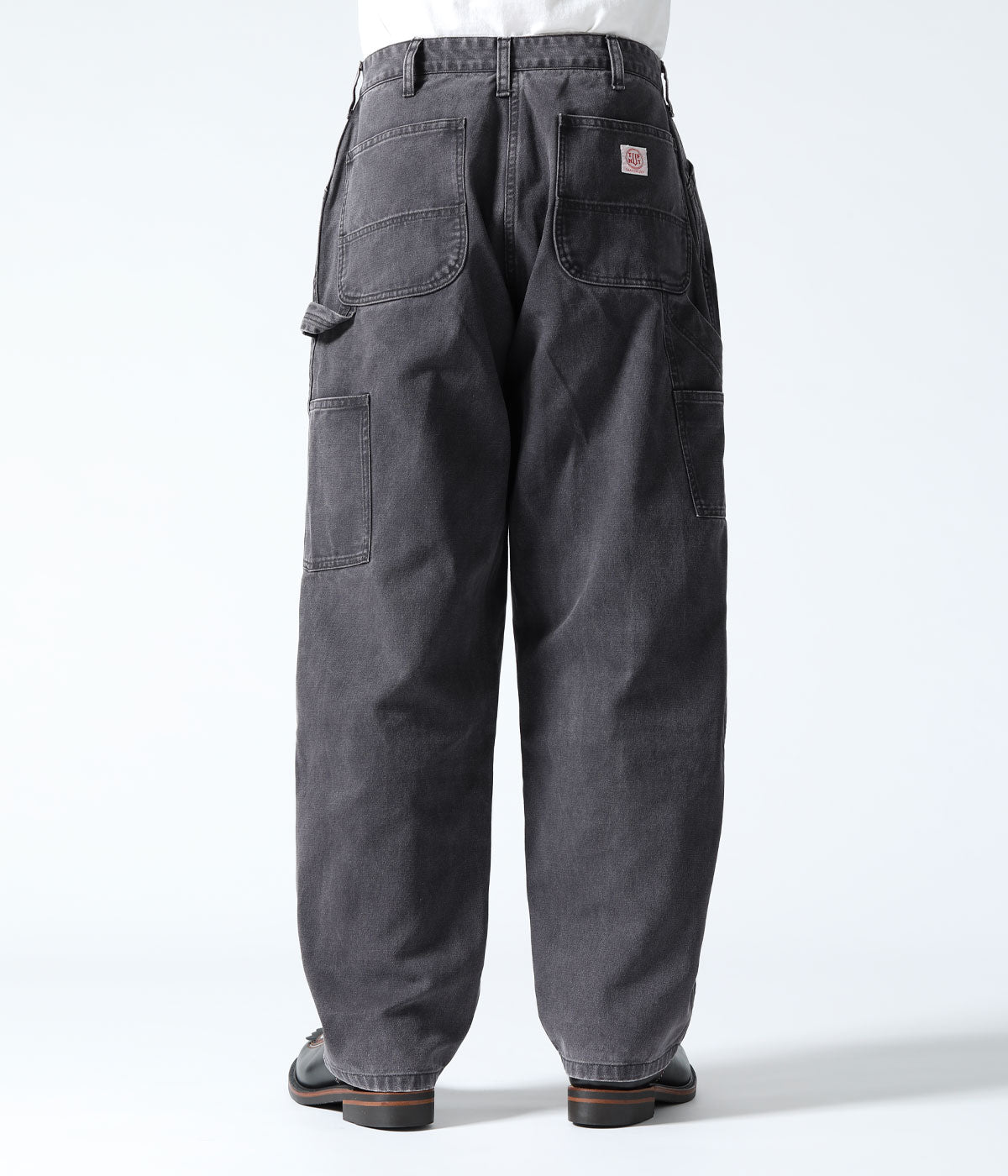 SUGAR CANE / TUF-NUT COTTON DUCK WORK PANTS AGING MODEL