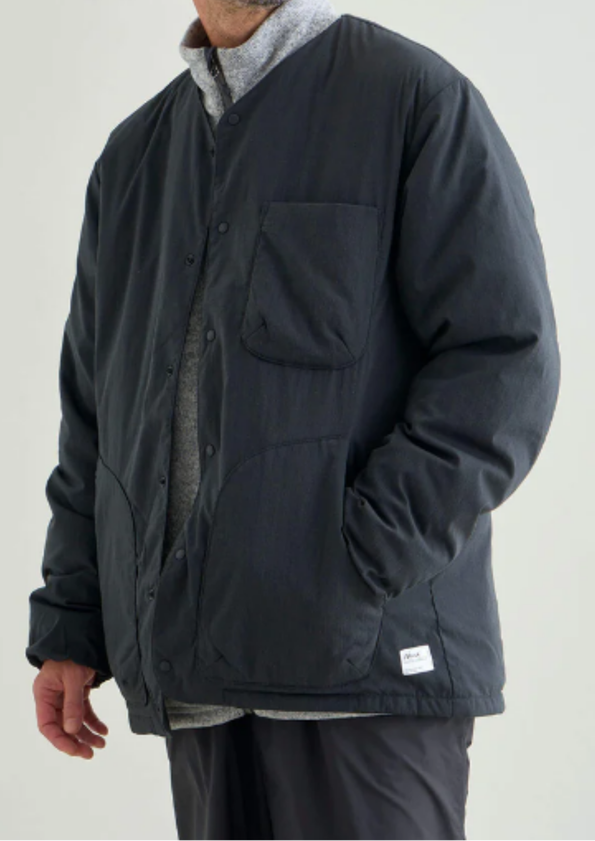 NANGA / HINOC RIPSTOP INNER DOWN CARDIGAN