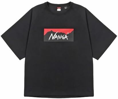 NANGA / ECO HYBRID BOX LOGO LOOSE FIT TEE