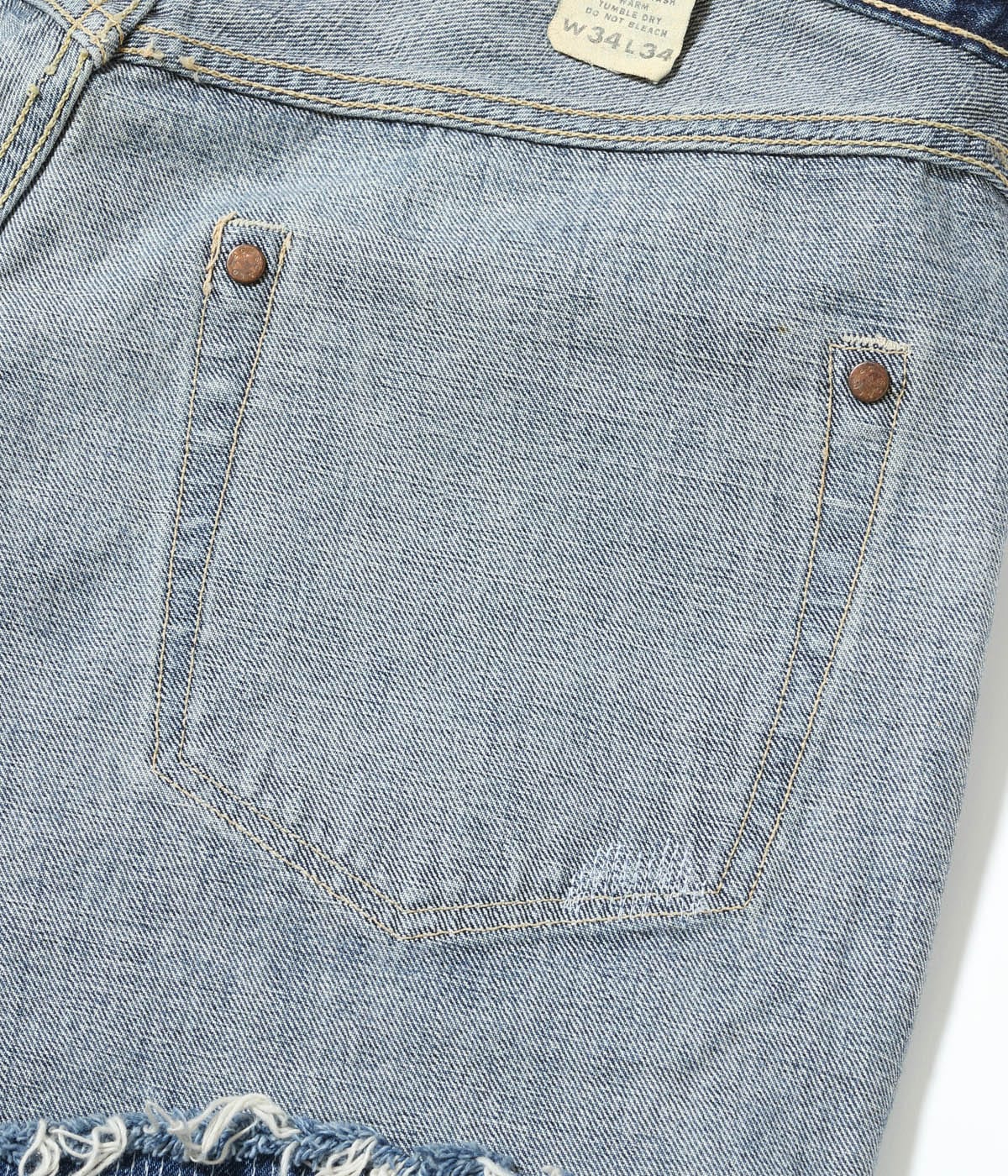 SUGAR CANE / DENIM 1947 MODEL REMAKE AGED
