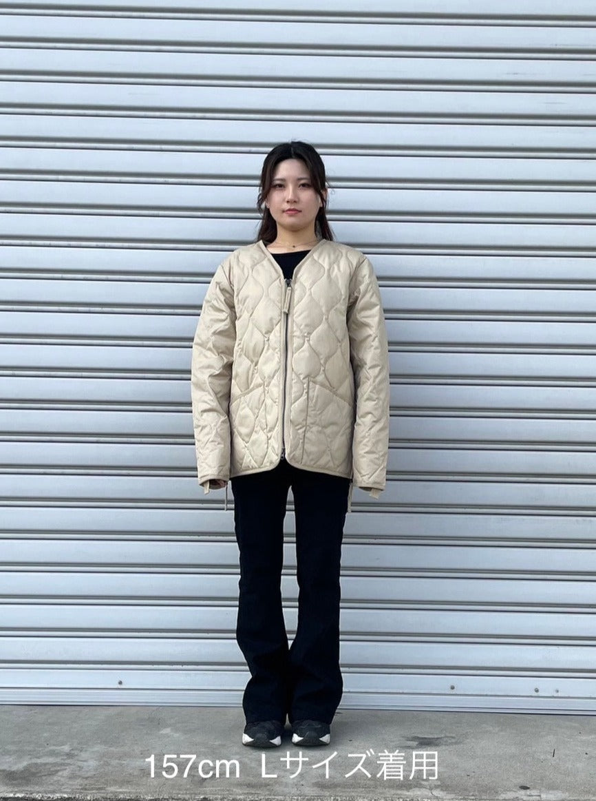 TAION / MILITARY W-ZIP V NECK DOWN JKT 【UNISEX】