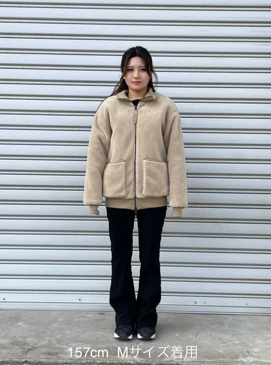 TAION / MILITARY REVERSIBLE "HI NECK" DOWN JKT 【UNISEX】