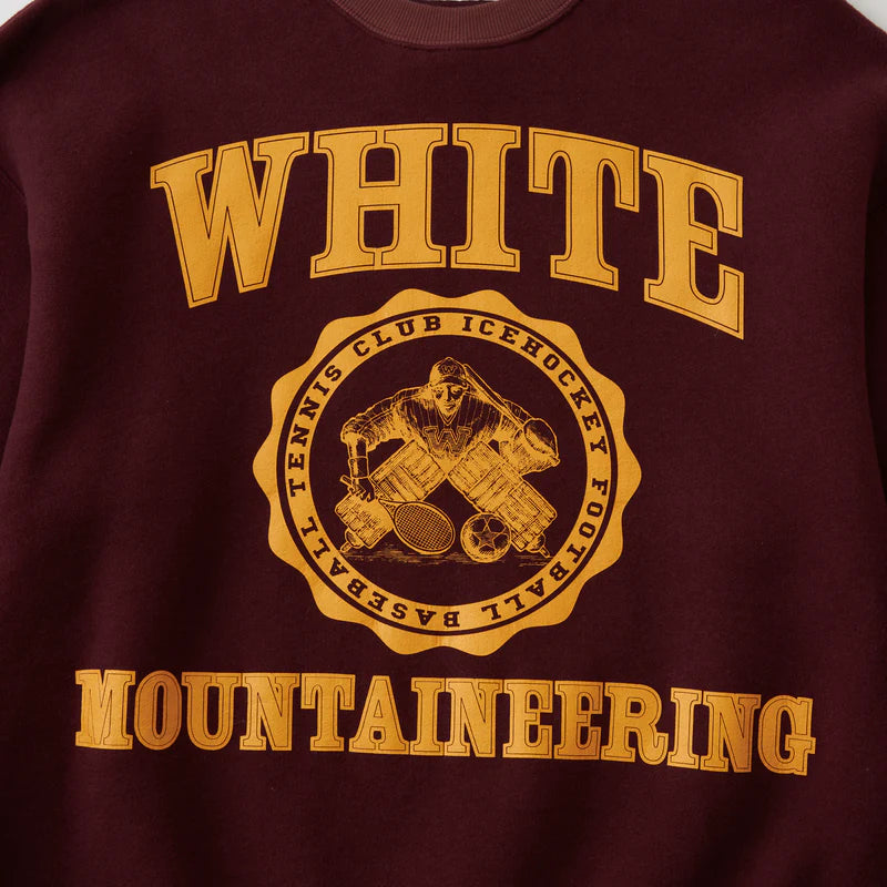 White Mountaineering / COLLEGE LOGO SWEAT SHIRT