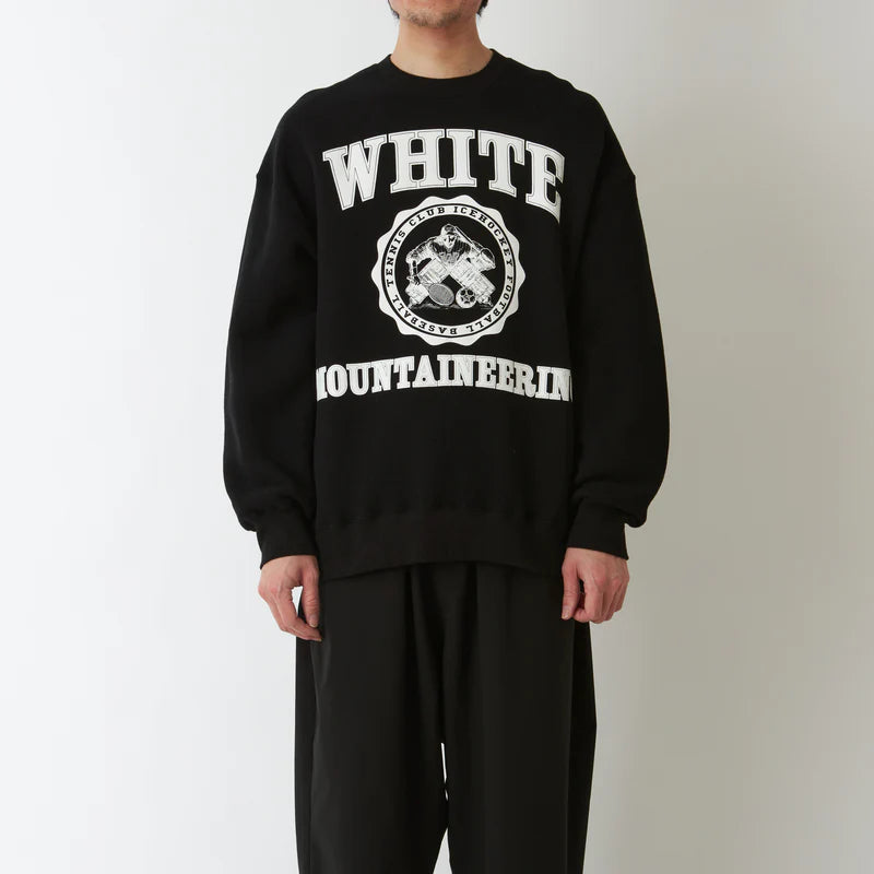 White Mountaineering / COLLEGE LOGO SWEAT SHIRT