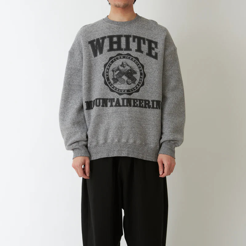 White Mountaineering / COLLEGE LOGO SWEAT SHIRT