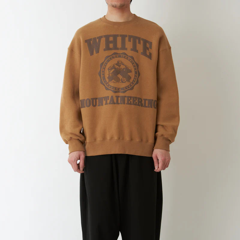 White Mountaineering / COLLEGE LOGO SWEAT SHIRT